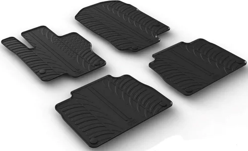 Miniatura 29 de Gledring USA - Tapetes de carga de goma personalizados para todo tipo de clima, diseñados para Mercedes Benz GLC X253 2016-2022, no se requiere