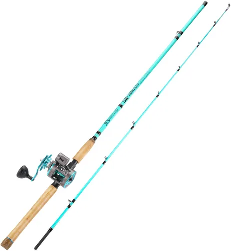 Miniatura 2 de Sougayilang Inshore Fishing Rod Combo with Line Counter Fishing Reel Suitable for Catfish, Salmon/Steelhead, Striper Bass Fishing