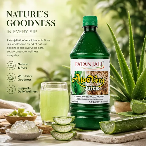 Miniatura 2 de Patanjali Jugo de Aloe Vera 1L / 33.81 fl oz