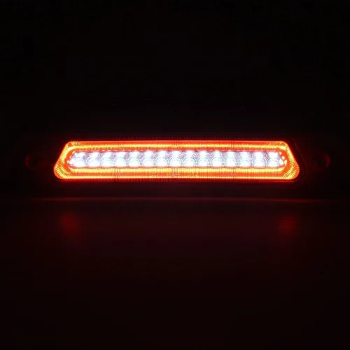 Miniatura 3 de GRAND ORANGE Tercera luz de freno LED compatible con Ford F150 2009-2014 Luz de freno trasero de montaje alto, lámpara de carga, carcasa cromada
