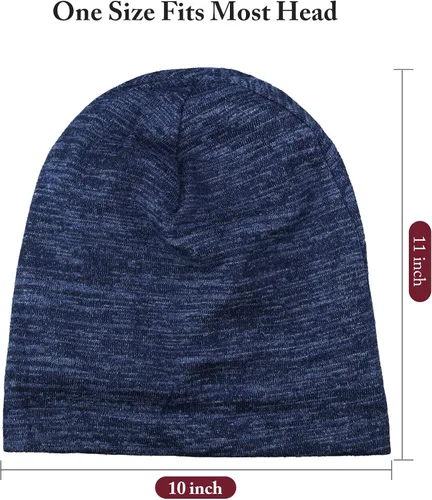 Miniatura 4 de Gorro de dormir con forro de satén, 4 piezas, gorro holgado para mujer