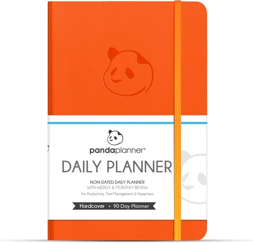 Miniatura 2 de Panda Planner - Agenda diaria 2023, organizador de 90 días para objetivos, gratitud y concentración, agenda semanal y mensual, agenda sin fecha