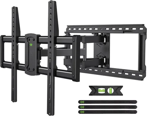 Miniatura 10 de USX MOUNT Diseño deslizante de 8 pulgadas/soporte de pared de movimiento completo resistente para televisores de 32 a 120 pulgadas, soporte de brazo