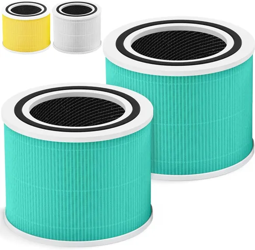 Filtro de Repuesto Absorbente de Toxinas Core 300 para Purificador de Aire LEVOIT Core 300 / 300S / 300-P / 300S-P VortexAir, Filtro H13 True HEPA,