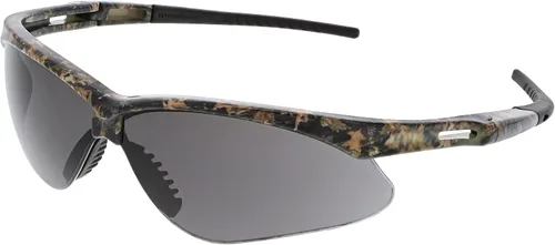 Miniatura 2 de MCR Safety Memphis Series MOMP112AF - Lentes de seguridad, protección ocular, marco de roble musgoso, lente antiniebla UV gris