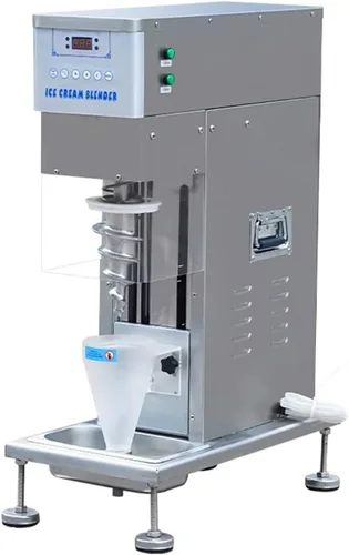 Máquina para hacer helados Máquina de helado comercial de acero inoxidable Máquina de mezcla de yogur congelado Refrigerador Hacer equipo de batido