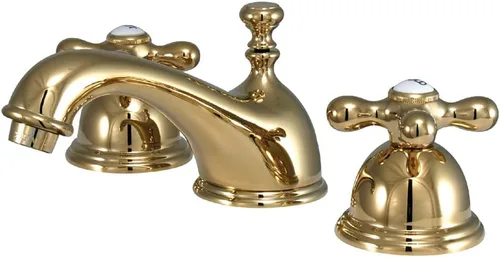 Miniatura 11 de Kingston Brass KS3966AX Restoration - Grifo de baño generalizado, níquel pulido, 6,5 x 3,5 x 3,06