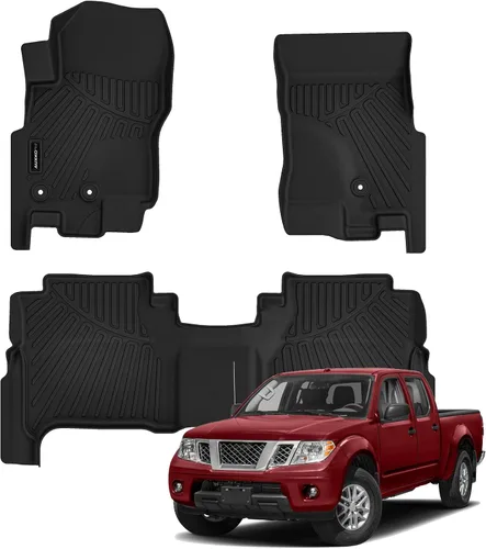 Miniatura 21 de Auxko All Weather Floor Mats Cargo Mat with Backrest Mat for Nissan Pathfinder 2022-2025 2026 TPE Liners Accessories Guard Odorless Anti-Slip Floor