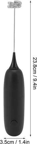 Miniatura 7 de Espumador de leche de mano, espumador de leche a batería, batidor de huevos para el hogar, para café, café con leche, chocolate caliente, mini