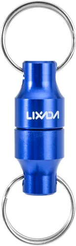 Miniatura 17 de LIXADA Soporte de liberación de red magnética para pesca Zinger Retractores de red de pesca con mosca, clip magnético, conector de red de aterrizaje