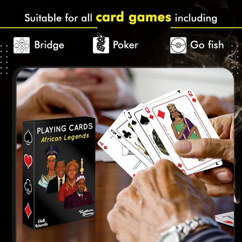 Miniatura 4 de Kulture Games African Legends - Juego de cartas de historia negra inspiradora para adultos y familia