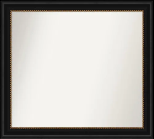 Miniatura 341 de Amanti Art Espejo personalizado, gran espejo de baño estrecho, espejo de pared o espejo de tocador de baño sobre el fregadero (24 x 24 pulgadas)