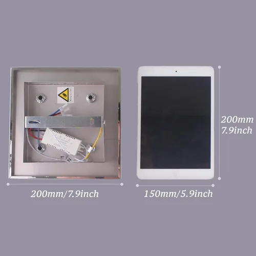 Miniatura 3 de Pequeña Lámpara de Araña LED de Cristal, Instalación Semiempotrada, Lámpara de Techo Moderna de Cristal para Dormitorios, Comedores, Pasillos