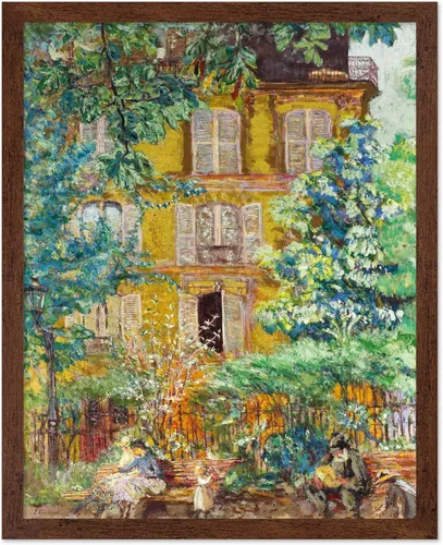 Miniatura 17 de Poster Master Impresión de pintura vintage de árbol de Navidad, póster retro de vacaciones, arte de invierno, diseño abstracto melancólico de pared