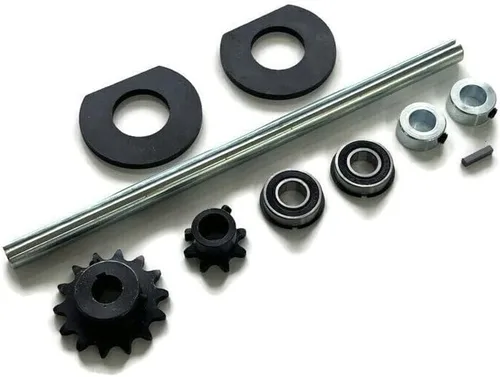 Kit completo de eje de transmisión de 5/8" x 12" para Go Kart Cart/Mini Bike - Cadena 40/41/420