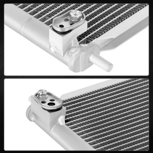Miniatura 3 de DWVO Condensador del aire acondicionado del condensador de la CA del A/C Compatible con 2012 2013 2014 2015 Civic 1.8L 2.4L L4 Coupé solamente