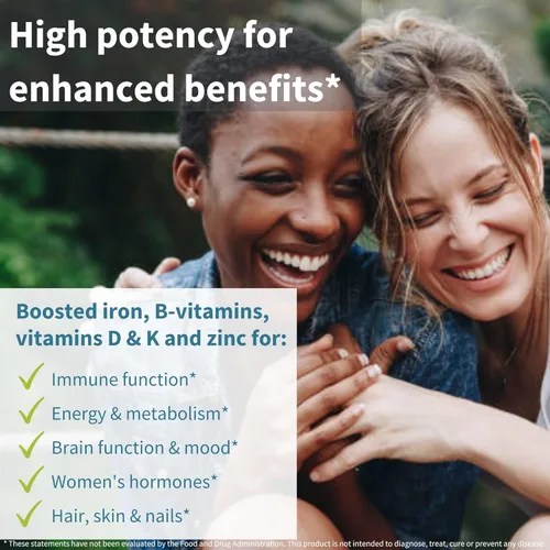 Miniatura 8 de Igennus Multivitamínico metilado de alta potencia para mujeres, ingredientes puros y limpios, suplemento MTHFR con vitaminas B activas, vitamina K2