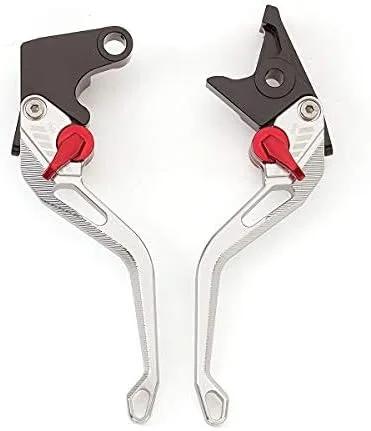 Miniatura 12 de Palancas de freno de embrague CNC cortas ajustables para carreras de motocicleta Scrambler Cafe Racer 2019-2020 Hypermotard 1100/S/EVO SP 2007-2012