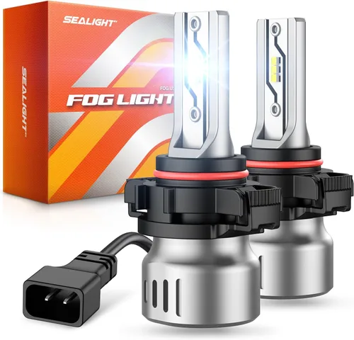 Miniatura 15 de SEALIGHT Compatible con Ford F250 F350 F450 F550 XL XLT Super Duty 2023-2025 Kit de bombillas antiniebla de haz alto/bajo, 92000 lúmenes, 800%
