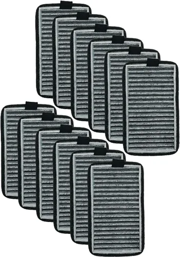 Nispira DSTx 2.0 - Filtro de repuesto para purificador de ionizador de aire Clarifion Plug in Carbon HEPA, elimina el olor del humo del polen,