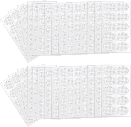 300 parches de soporte para lóbulos de aretes, parches de orejas pesados, estabilizadores de aretes grandes, adhesivos transparentes para aretes,