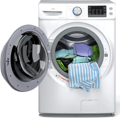 Miniatura 12 de KoolMore Combo de lavadora y secadora de carga frontal 2 en 1, 2.7 pies cúbicos, para apartamento, dormitorio, RV, 16 ciclos de lavado y 4 ciclos