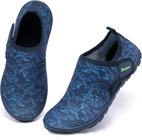 Miniatura 8 de Racqua Zapatos de agua, de secado rápido, ligeros, deportivos, acuáticos, para niños pequeños y grandes