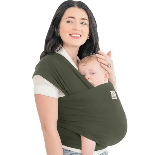 Miniatura 26 de KeaBabies Portabebés Envolvente - Portabebés Original Todo en 1 de Recién Nacido a Niño Pequeño, Fácil de Usar, Vínculo con Manos Libres, Ligero