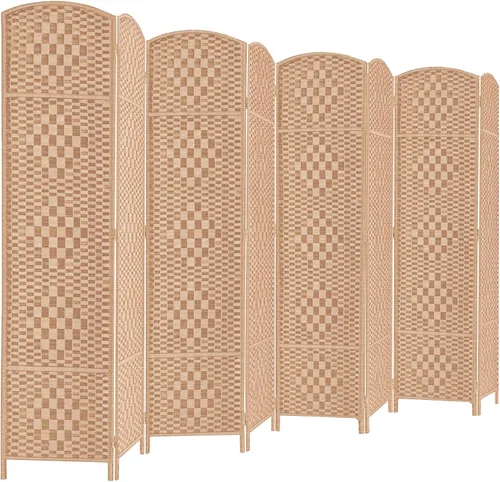 Miniatura 21 de Rose Home Fashion Divisor de habitación de 6 pies de alto, divisores de habitación y pantallas de privacidad plegables, pantalla de privacidad
