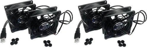 Miniatura 4 de Coolerguys Conexión USB dual de 2.362x2.362x0.984 in CG06025L05B2-U
