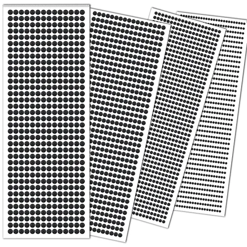 Miniatura 12 de 3090 calcomanías de cristales de diamantes de imitación de gemas para la cara de los ojos de 0.15/16 de pulgada (3/4/5/0.236 in) con diamantes