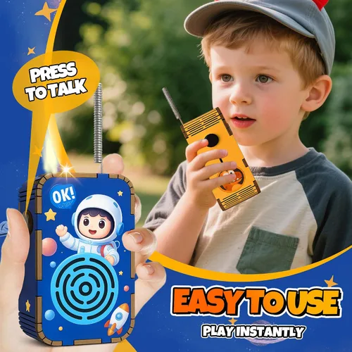 Miniatura 9 de Juguetes STEM para niños de 5 a 12 años, kit de construcción de Walkie Talkie DIY para jugar al aire libre, kits de ciencia para niños de 8 a 10 8 a