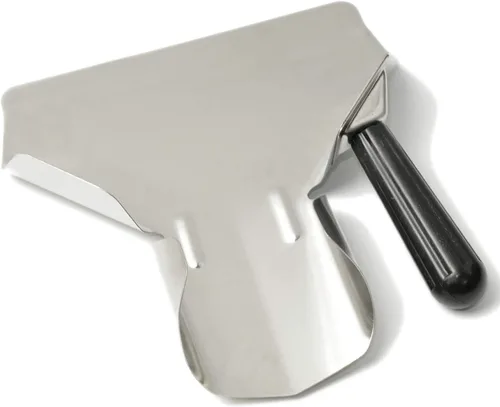 Miniatura 4 de Acero inoxidable Frita Bagger Scoop Chip Palomitas Bagger Ice Candy Snacks Postres Scooper, Mango derecho