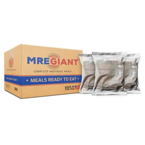 Miniatura 2 de XMRE Comidas gigantes listas para comer (MRE) Ración de grado militar Vida útil prolongada Sin refrigeración Para las fuerzas del orden