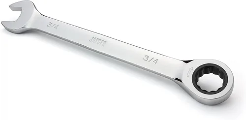 Miniatura 31 de Jaeger Llave de trinquete de 5/8 pulgadas con precisión de trinquete de 90 dientes y acero pulido endurecido para proyectos con espacios reducidos
