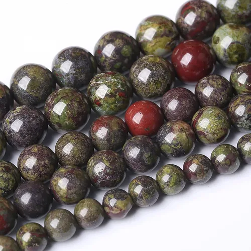 Miniatura 45 de Cuentas de jade verde chino natural, piedras preciosas, cuentas redondas sueltas para hacer joyas, pulsera DIY, collar, 8mm, 45 piezas, 15 pulgadas