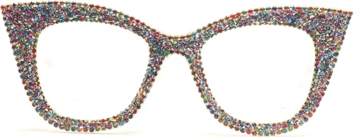 Gafas de lectura con diseño de ojo de gato, diamantes de imitación brillantes con montura de diamante negro, lentes para lector de luz azul