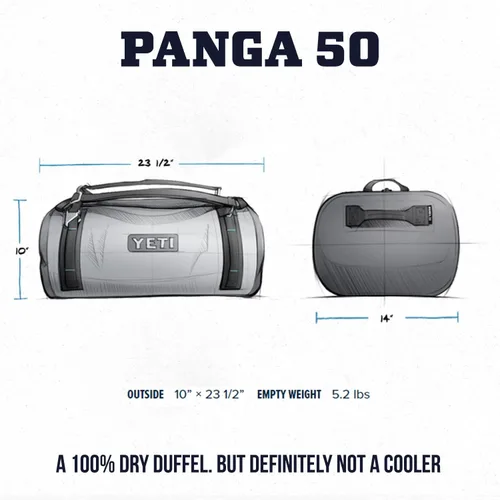 Miniatura 6 de YETI Panga. Bolsas herméticas, impermeables y sumergibles. Gris (Storm Gray)