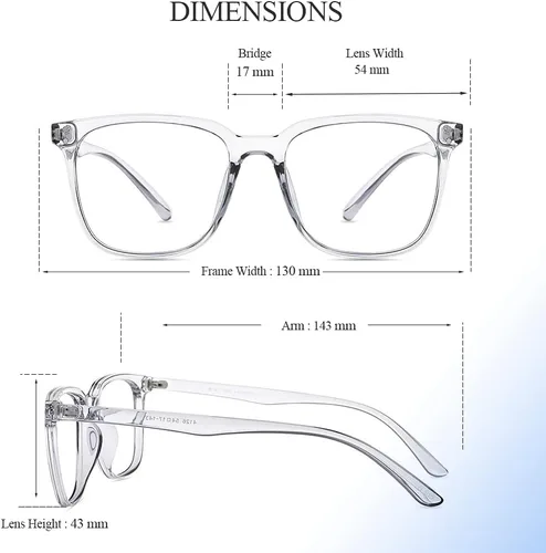 Miniatura 4 de Firmoo Computer Blue Light Blocking Glasses Women/Men, Anti Glare Lens and Light Frame