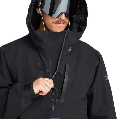 Miniatura 10 de Volcom Brighton - Chaqueta de snowboard con capucha para hombre Gris
