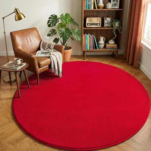 Miniatura 18 de Amearea Alfombras Modernas de Área para Dormitorio Sala de Estar, 4x6 Pies Gris Alfombra de Espuma Viscoelástica Engrosada, Alfombras Mullidas