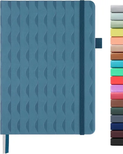 Miniatura 86 de &And Per Se - Cuaderno en blanco, 160 páginas, 5.7 x 8 pulgadas, cuaderno de rayas estrechas con papel grueso para escribir, cuaderno de tapa dura