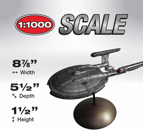 Miniatura 4 de Polar Lights Star Trek NX-01 Enterprise (Snap) Kit de modelo a escala 1:1000 2T