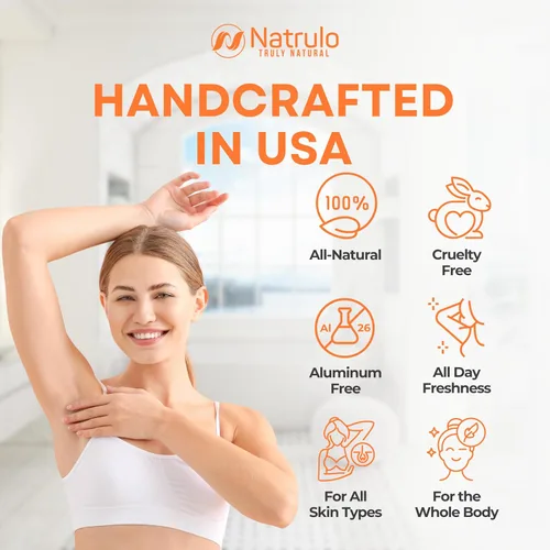 Miniatura 6 de Desodorante caqui – Desodorante de cuerpo entero totalmente natural para mujeres y hombres – Extracto de caqui japonés que ayuda a eliminar el olor
