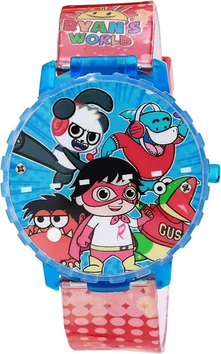 Miniatura 2 de Accutime Reloj oficial Ryan's para niños, color azul, Azul, Reloj de cuarzo