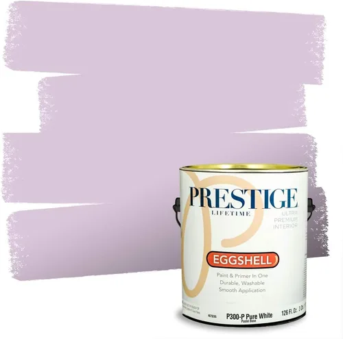 Miniatura 18 de PRESTIGE Pinturas de pintura interior e imprimación en uno, 1 galón, plano, combinación comparable de Sherwin Williams* Kimono Violet*
