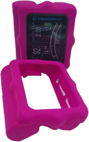 Miniatura 12 de Funda protectora de silicona para computadora de buceo Shearwater Perdix/Perdix 2/Perdix AI (Negro)