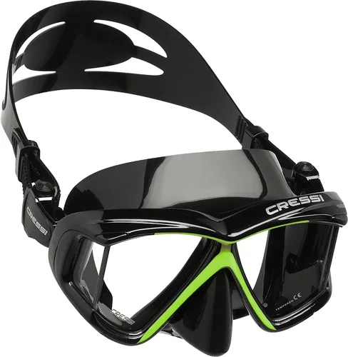 Miniatura 9 de Cressi Wide View Dive Mask - 4-Window Tempered Glass - Soft Silicone Skirt for Perfect Seal - Pano 4: Designed in Italy