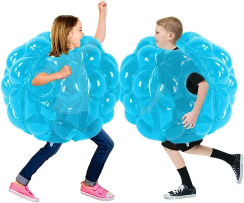 Miniatura 2 de SUNSHINEMALL 2 piezas de pelotas de sumo para adultos, juguetes inflables de pelotas de sumo Bopper, pelotas de vinilo de PVC resistente para niños