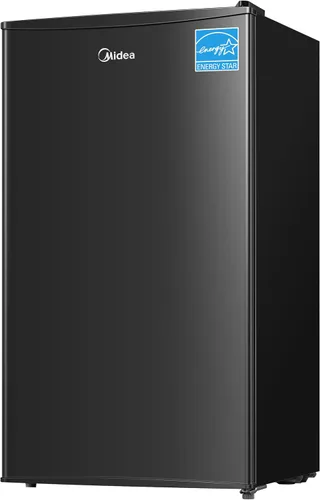 Miniatura 12 de Midea MERM26B0ABB - Mini refrigerador de 2.7 pies cúbicos con certificado Energy Star, termostato ajustable, puerta reversible, bajo ruido para Negro